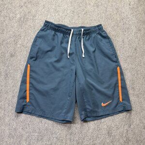 Nike Court Tennis Shorts Men XS Blue DRI-FIT Woven Power 9" 523247